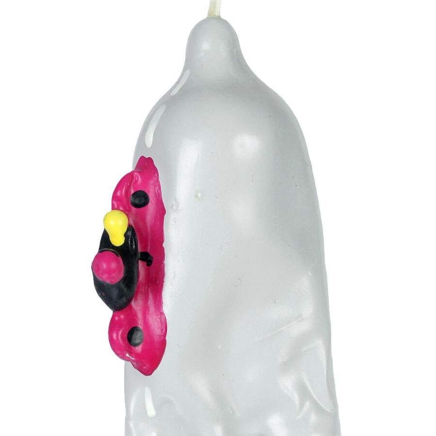 CONDOMERIE - HANDBEMALTE NEUHEITSKONDOME MOTORRAD XL
